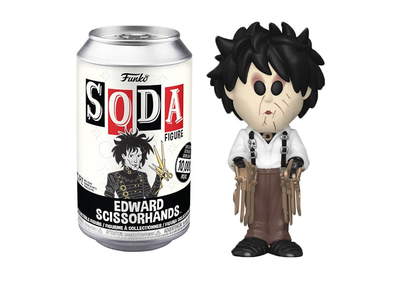 Funko Soda Edward Scissorhands Opened Can Chase Figure