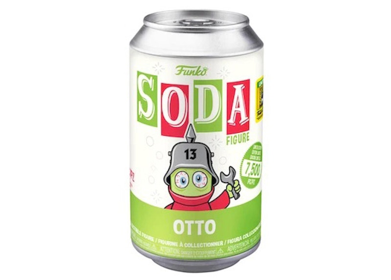 Funko Soda Fantastik Plastik Otto 2022 SDCC Exclusive Figure Sealed Can
