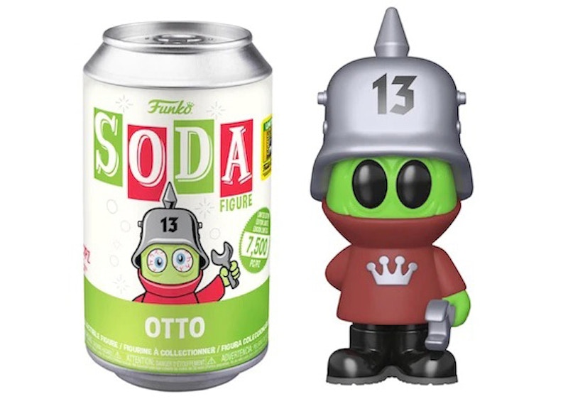 Funko Soda Fantastik Plastik Otto 2022 SDCC Exclusive Open Can Figure