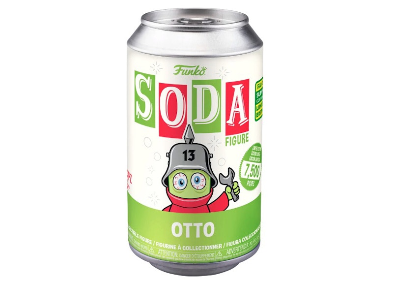 Funko Soda Fantastik Plastik Otto 2022 Summer Convention Exclusive Figure Sealed Can