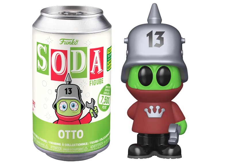 Funko Soda Fantastik Plastik Otto 2022 Summer Convention Exclusive Open Can Figure