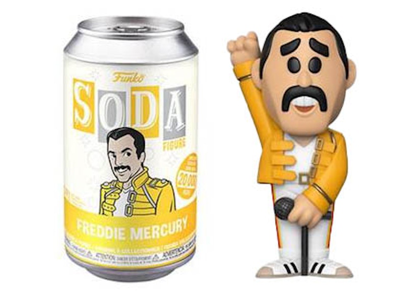 Funko Soda Queen Freddie Mercury Opened Can Common Figure
