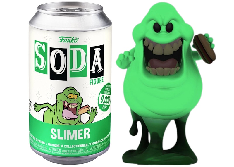 Funko Soda Ghostbusters Slimer Open Can Chase Figure