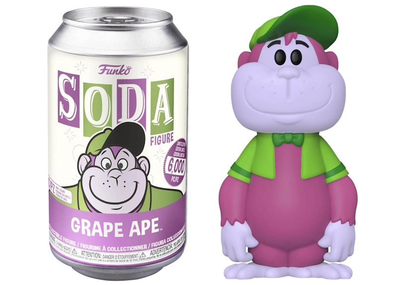 Funko Soda Hanna-Barbera Grape Ape Opened Can Common Figure
