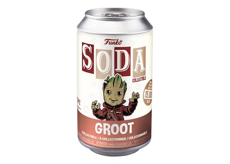 Funko Soda Guardians Of The Galaxy Vol. 2 Little Groot Figure Sealed Can