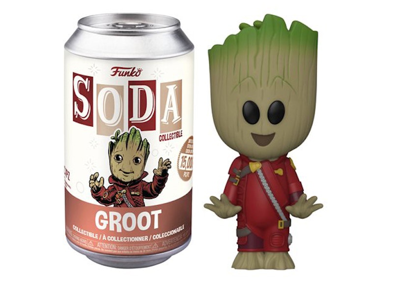 Funko Soda Guardians Of The Galaxy Vol. 2 Little Groot Open Can Figure