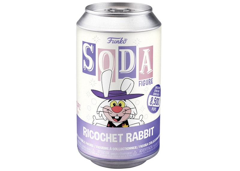 Funko Soda Hanna-Barbera Ricochet Rabbit Figure Sealed Can