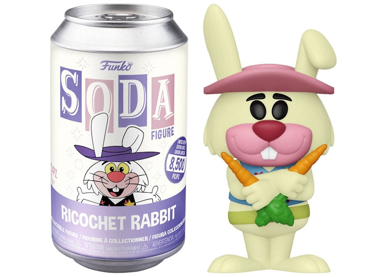 Funko Soda Hanna-Barbera Ricochet Rabbit Open Can Chase Figure