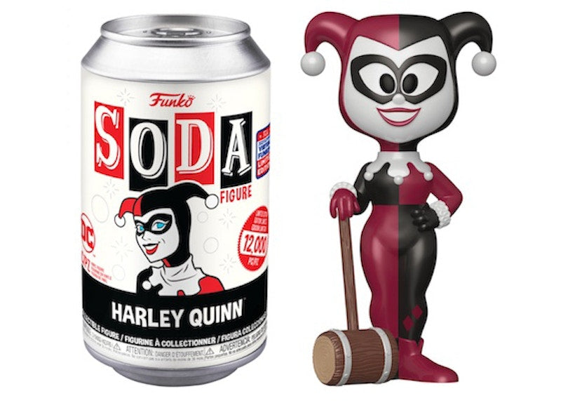 Funko Soda Harley Quinn 2021 Summer Virtual Funkon Exclusive Open Can Chase Figure