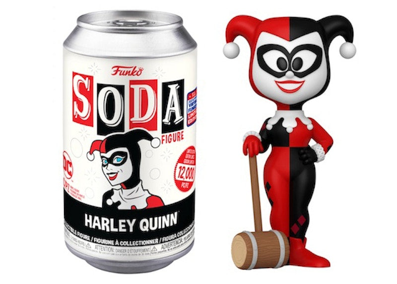 Funko Soda Harley Quinn 2021 Summer Virtual Funkon Exclusive Open Can Figure