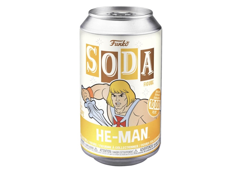 Funko Soda Masters of the Universe He-Man Figure Sealed Can