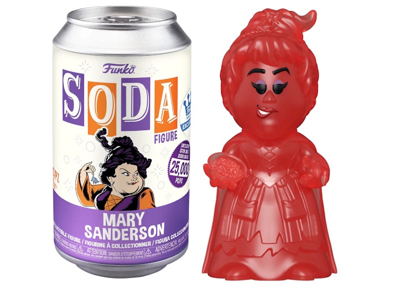 Funko Soda Hocus Pocus Mary Sanderson Funko Shop Exclusive Open Can Chase Figure
