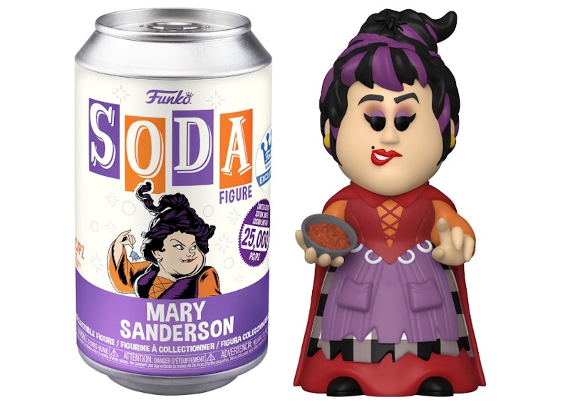 Funko Soda Hocus Pocus Mary Sanderson Funko Shop Exclusive Open Can Figure