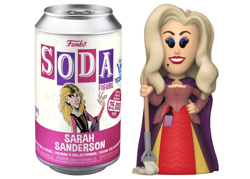 Funko Soda Hocus Pocus Sarah Sanderson Funko Shop Exclusive Open Can Figure