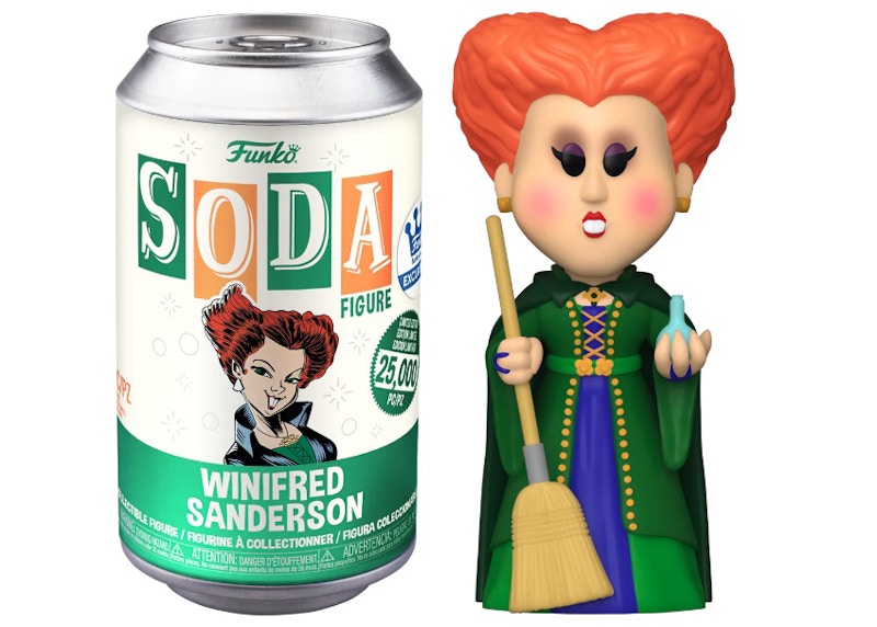 Funko Soda Hocus Pocus Winifred Sanderson Funko Shop Exclusive Open Can Figure