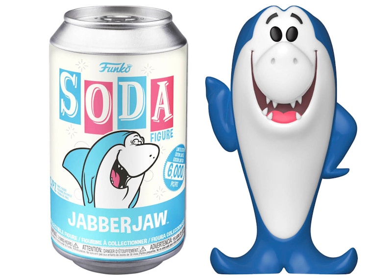 Funko Soda Hanna-Barbera Jabberjaw Opened Can Chase Figure