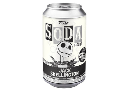 Funko Soda The Nightmare Before Christmas Jack Skellington Figure Sealed Can