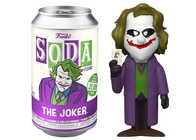 Funko Soda DC Comics Joker (Dark Knight) Opened Can Common Figure