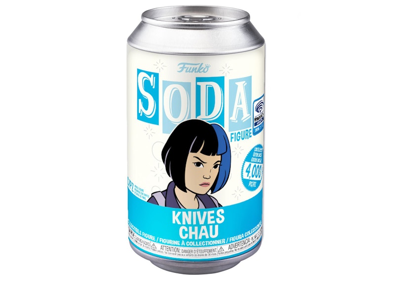 Funko Soda Scott Pilgrim Knives Chau WonderCon Exclusive Figure Sealed Can