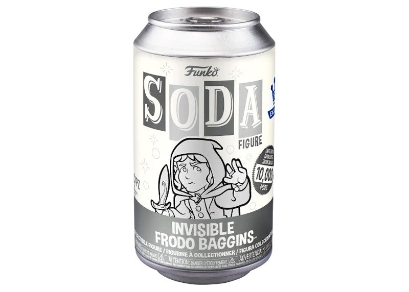 Funko Soda Lord of the Rings Invisible Frodo Baggins Funko Shop Exclusive Figure