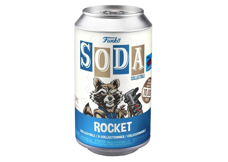 Funko Soda Marvel Rocket 2021 NYCC Exclusive Figure Sealed Can