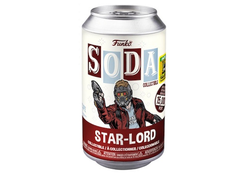 Funko Soda Marvel Star-Lord 2022 SDCC Exclusive Figure Sealed Can