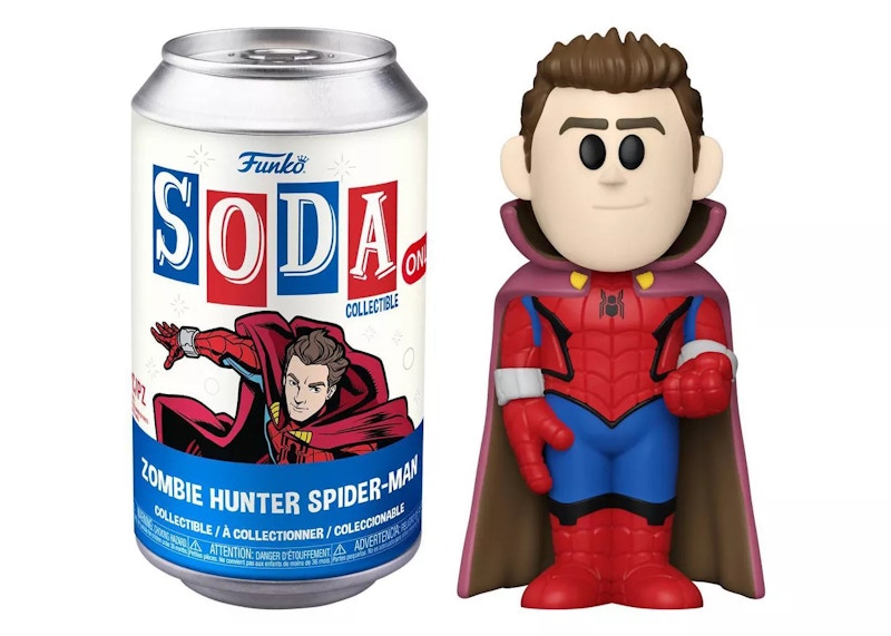 Funko Soda Marvel Studios What If...? Zombie Hunter Spider-Man Target Exclusive Open Can Common Figure