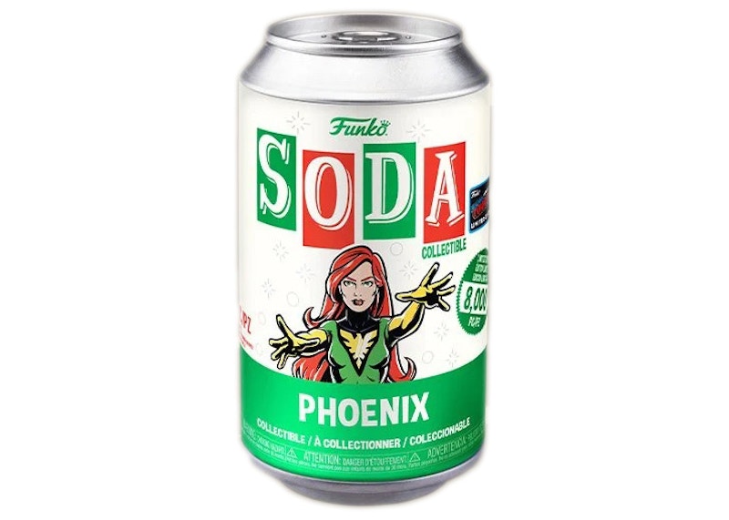 Funko Soda Marvel X-Men Phoenix 2022 NYCC Exclusive Figure Sealed Can