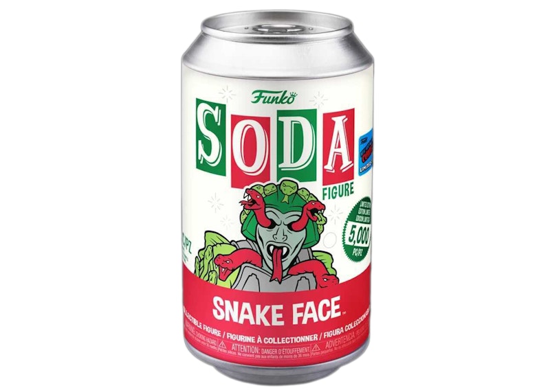 Funko Soda Masters Of The Universe Snake Face 2021 NYCC Exclusive Figure Sealed Can