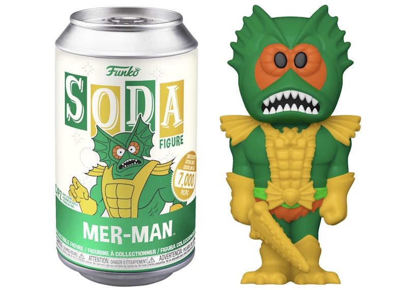 Funko Soda Masters of the Universe Mer-Man Opened Can Common Figure