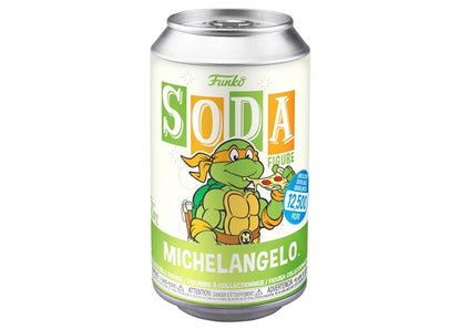 Funko Soda TMNT Michaelangelo Figure Sealed Can