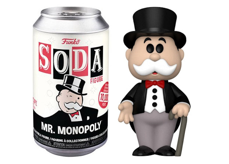 Funko Soda Mr. Monopoly Open Can Figure