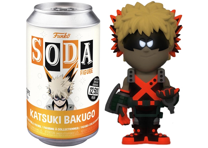 Funko Soda My Hero Academia Katsuki Bakugo Open Can Chase Figure