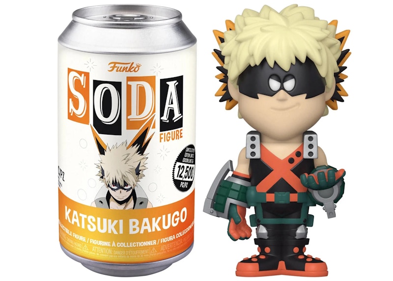 Funko Soda My Hero Academia Katsuki Bakugo Open Can Figure