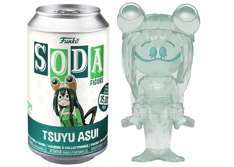 Funko Soda My Hero Academia Tsuyu Asui Open Can Chase Figure