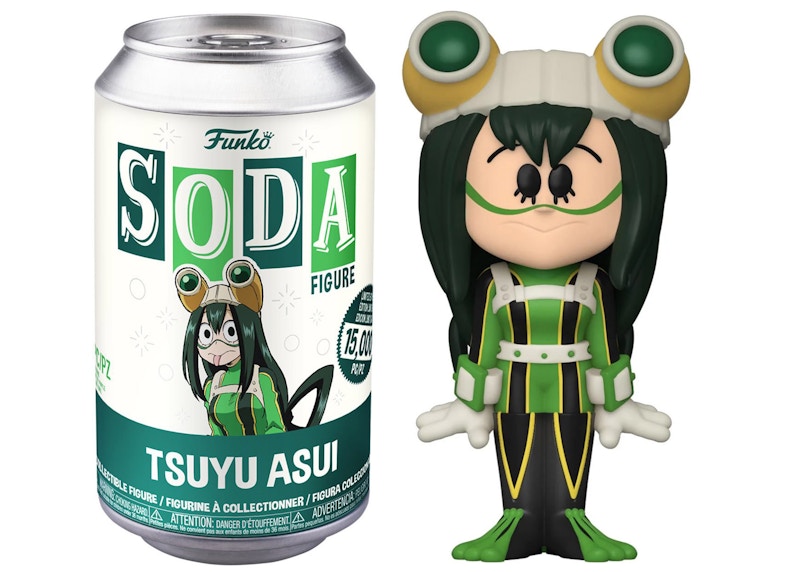 Funko Soda My Hero Academia Tsuyu Asui Open Can Common Figure