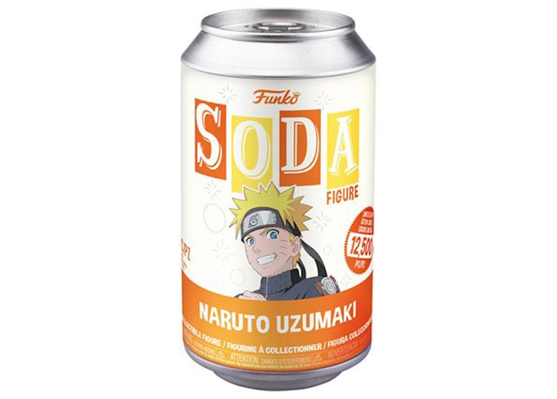 Funko Soda Naruto Uzumaki Figure Sealed Can