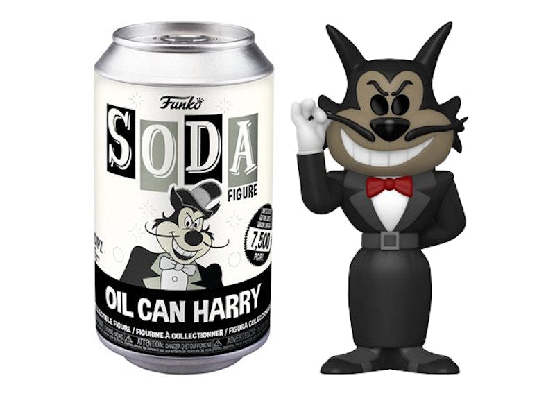 Funko Soda Oil Can Harry Open Can Chase Figure