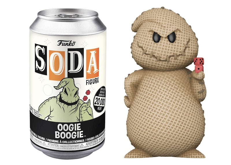 Funko Soda The Nightmare Before Christmas Oogie Boogie Opened Can Common Figure