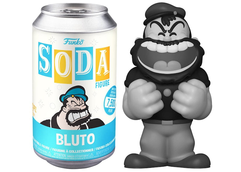 Funko Soda Popeye Bluto Open Can Chase Figure
