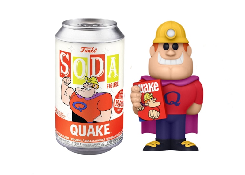 Funko Soda Quake Opened Can Chase Figure