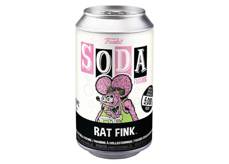 Funko Soda Rat Fink LE of 5,000 Figure Sealed Can