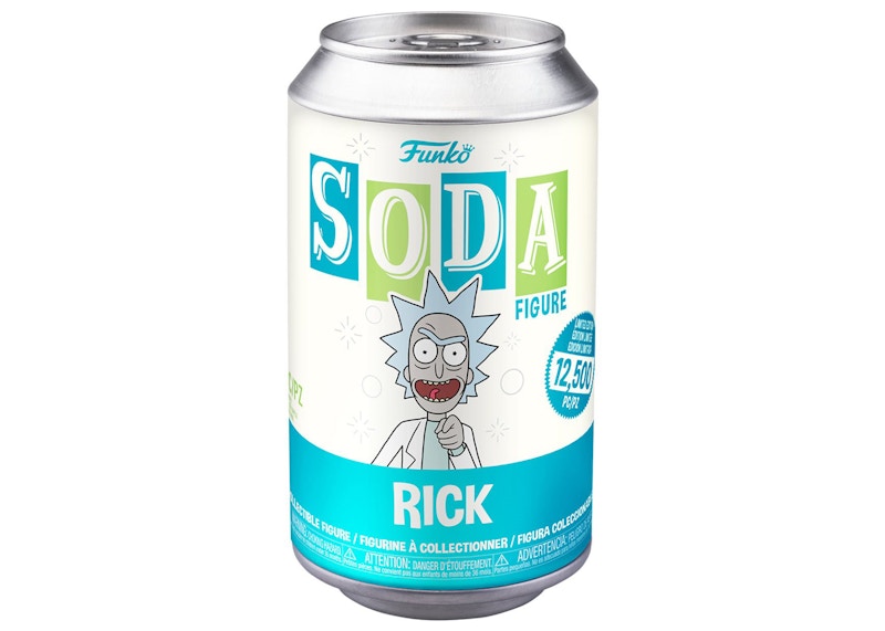 Funko Soda Rick and Morty (Rick) Figure Sealed Can