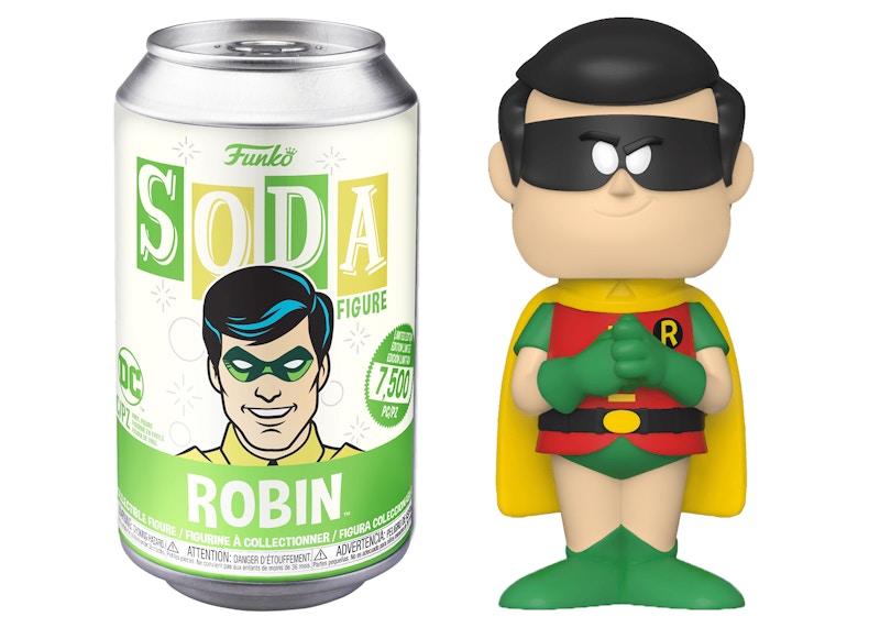 Funko Soda DC Comics Robin Opened Can Common Figure
