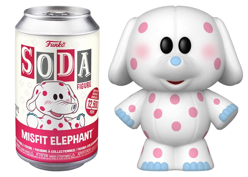Funko Soda Rudolph the Red-Nosed Reindeer Misfit Elephant Open Can Common Figure