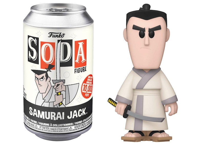 Funko Soda Samurai Jack Opened Can Common Figure