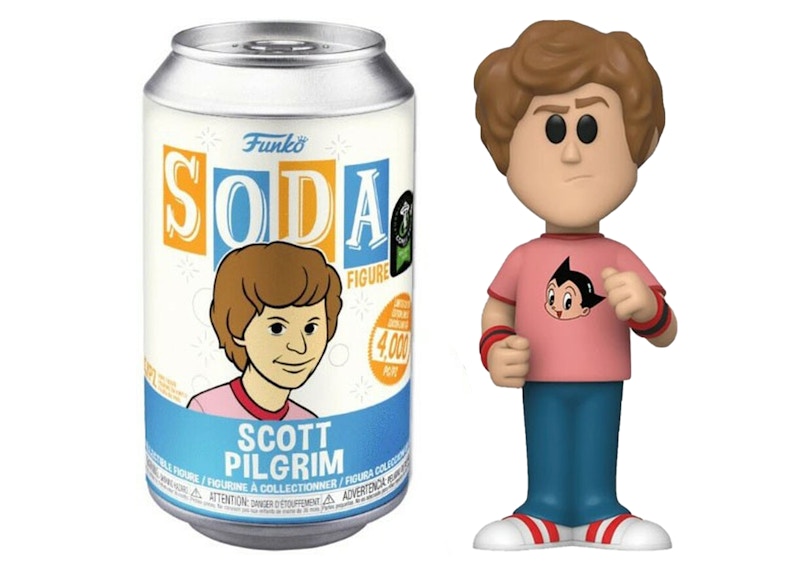 Funko Soda Scott Pilgrim Emerald City ComicCon Exclusive Opened Can Common Figure