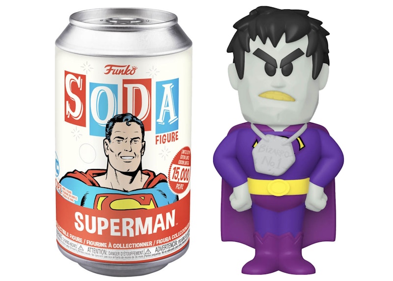 Funko Soda DC Comics Superman Opened Can Chase Figure