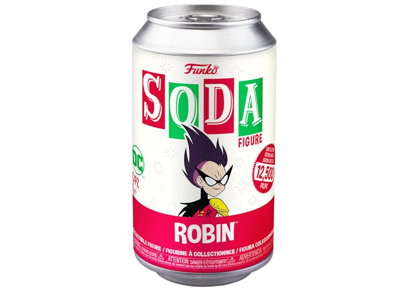 Funko Soda Teen Titans Go! Robin Figure Sealed Can