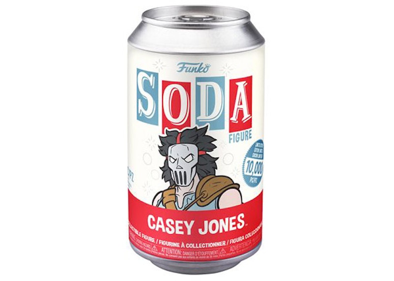 Funko Soda Teenage Mutant Ninja Turtles Casey Jones Figure Sealed Can